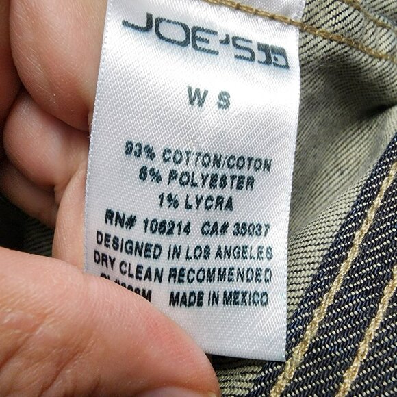 Joe's Jeans Jacket Womens Small Blue Dark Wash West Point Denim Jacket *NWT* - Picture 6 of 13